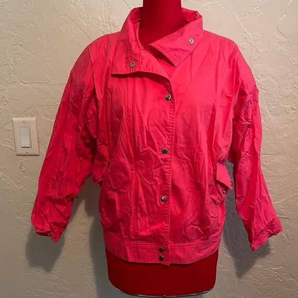 Hot Pink Vintage Winter Jacket - Picture 1 of 4